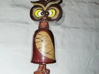 ⭐️- Vintage hængende ugle vindspil fra 1970'erne
