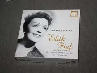 The Very Best of Edith Piaf Boks med 3 cd'er