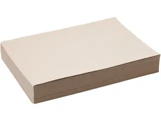 Kvistpapir, A4, ark 210x297 mm, 100 g, grå brun, 250ark/ 1 pk.
