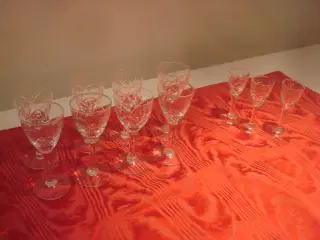 ULLA Holmegård snapsglas, portvinsglas, hele, fine