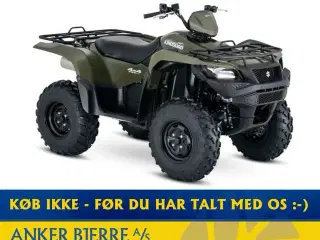 Suzuki LT-A750XP Leveres i grøn eller rød