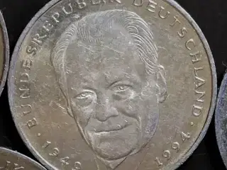 Tyskland BEDRE ÅR! 2 MARK 1995A LUDWIG ERHARD.