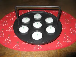 Æbleskivepande - Fyrfadslys m.m.