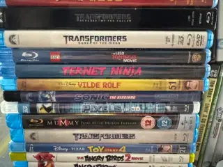 Blu Ray Titler forskelligt