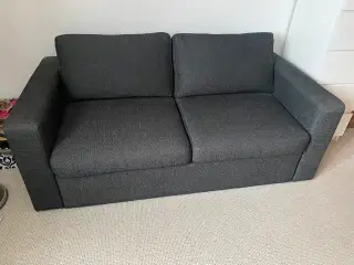 Sovesofa i mørkegrå
