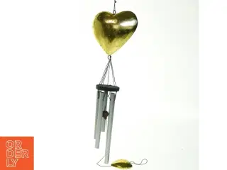 Vindspil med hjerteformet top (str. 32x10 cm)