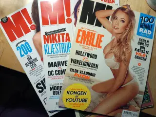 Magasinet M. Tre styks.