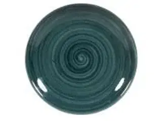 12 stk. Tallerken coupe teal 165 mm Stonecast Churchill