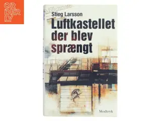 Luftkastelletderblevsprngt Stir up a Hornets&#39; Nest of Girl. Shi Dige Larsen. the Danish Original. Hardcover](chinese Edition) af Stieg Larsson (Bo