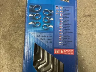 Ringnøglesæt 6 dele