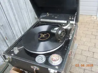 Rejsegrammofon 1932 Parlophone Lindex.