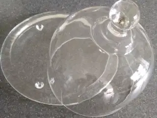 glasfad ø 20 + glaskuppel ø14,5 H 11 cm