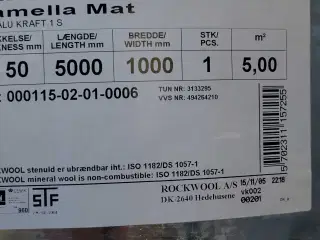 Rockwool lamelmåtte
