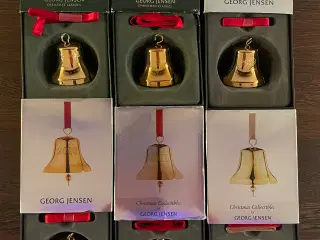 Georg Jensen juleklokker forgyldt, pris fra