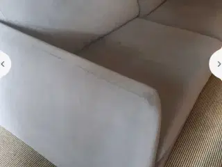 Sofa boconcept grå 3 pers