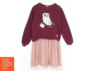 Kjole med printsweatshirt fra H&M (str. 140)
