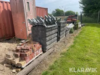 Blandet Lot af Sten