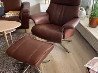 Hjort Knudsen sofa 2 1/2 personer og hvilestol