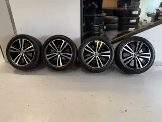 19” originale Mercedes alufælge med sommerdæk