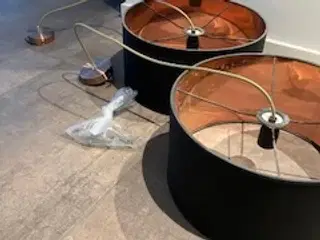 kobber lamper