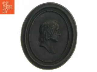 Oval vægrelief (str. 10,5 cm)