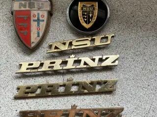 Retro NSU emblemer sælges