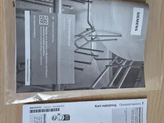 Siemens SN45ZW70CS IQ500 Underbygget Opvaskemaskin