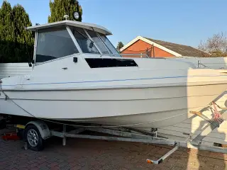 Fiskebåd - Drago m/60hk 4takt + trailer - evt bytt