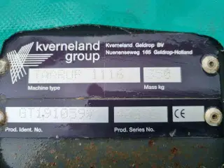 Skårlægger, kverneland 1116