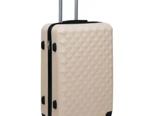 Hardcase-kuffert ABS guldfarvet