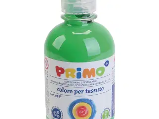PRIMO Grøn Tekstilmaling 300ml - Sikker og Vaskbar