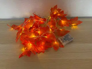 Efterårslys – Smukke ahornblade fairy lights