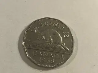 5 Cents 1958 Canada