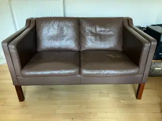 MH 195 lædersofa