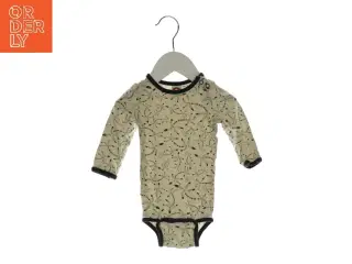 Langærmet bodystocking (Str. 62)