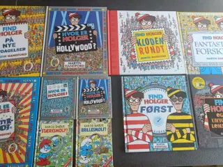 Find Holger og smølfe bøger