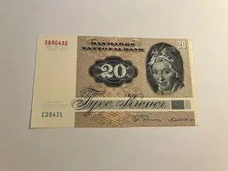 20 Kroner Danmark 1984