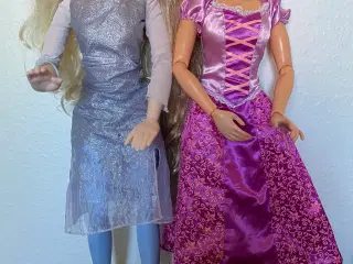 Elsa og Anna store dukker 85 cm
