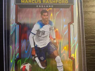 Marcus Rashford Silver Swirl Fodboldkort