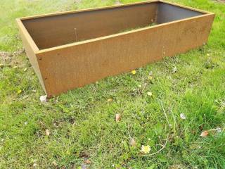 Corten højbed