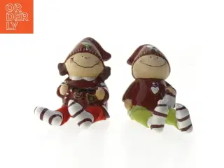 Keramiske nissefigurer (str. 8 cm)