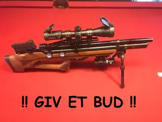 Aselkon MX-10 PCP Luftgevær med tilbehør.