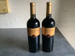 2Flasker rødvin