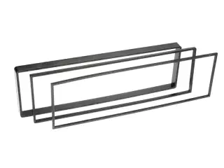 1-DIN radioramme Citroën/Peugeot 2,5/3,9/10mm
