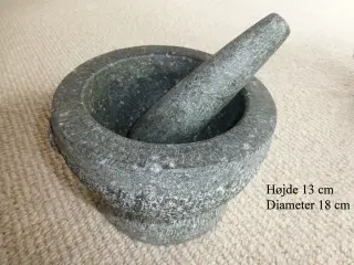 Granit morter stor