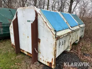 Lukket container til wejerhejs