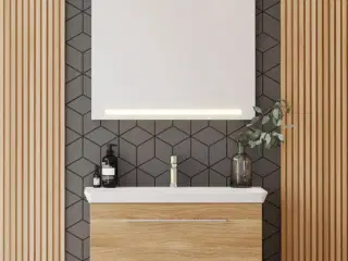 HELT NY LYSSPEJL M. LED-BELYSNING OG LYSSTYRING