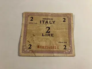 2 Lire 1943 Italy
