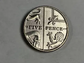 5 Pence England 2012