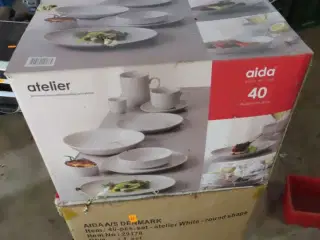 Diverse porcelæns service